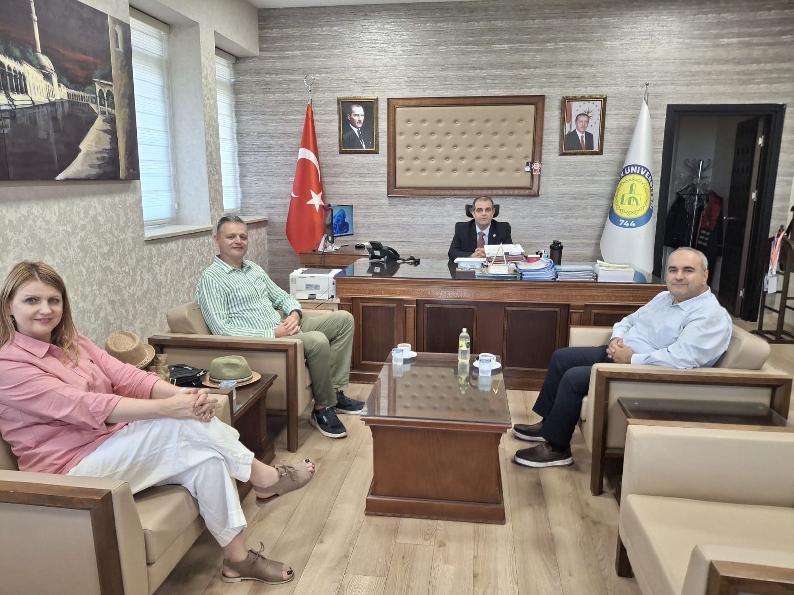Bosna-Hersek Tuzla Üniversitesi'nden Üniversitemize Üst Düzey Ziyaret